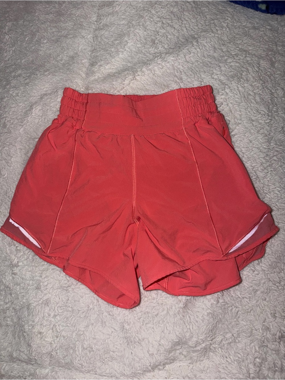 Lululemon Coral Hotty Hot High Rise Short